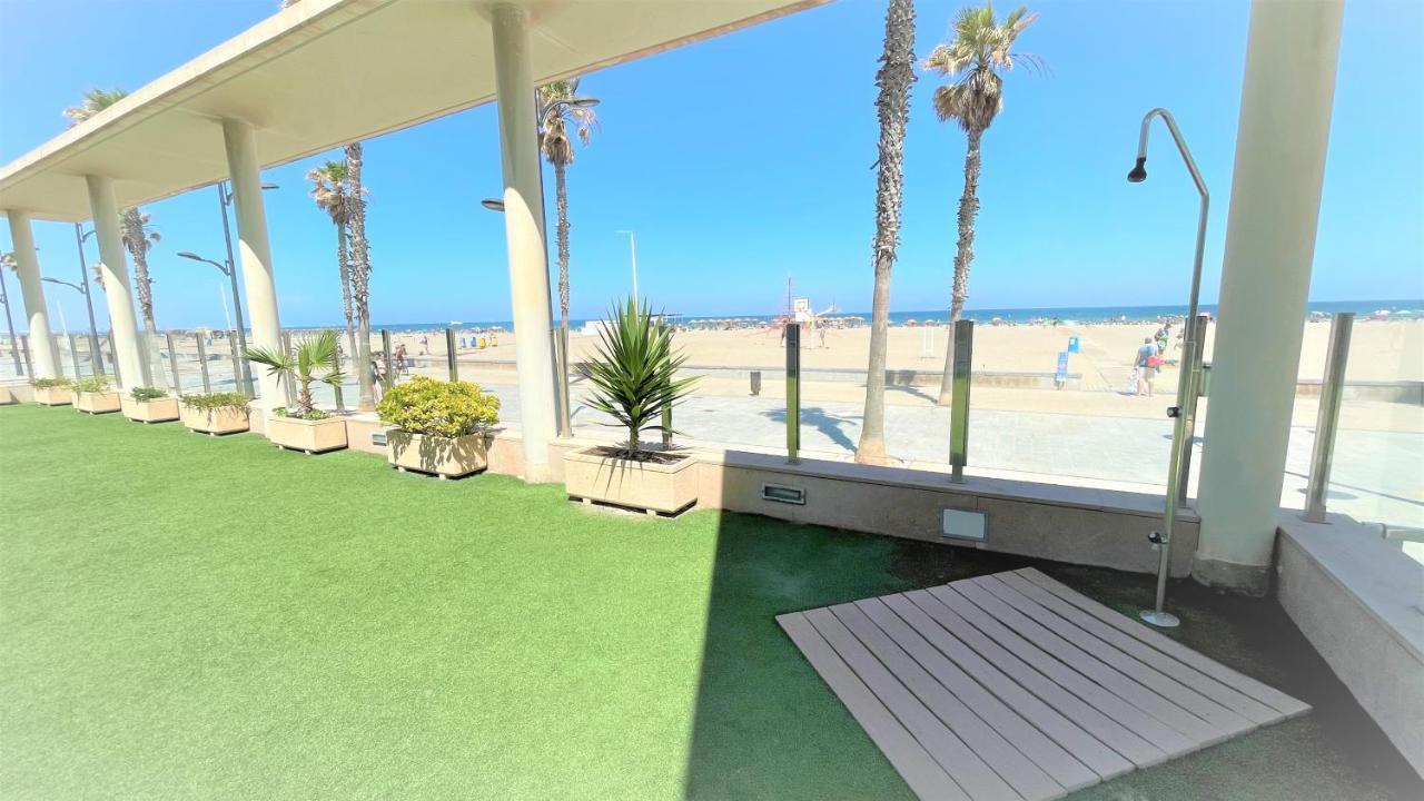 Beach Valencia Luxury A40-35 Apartment With Terrace And Sea Views Экстерьер фото