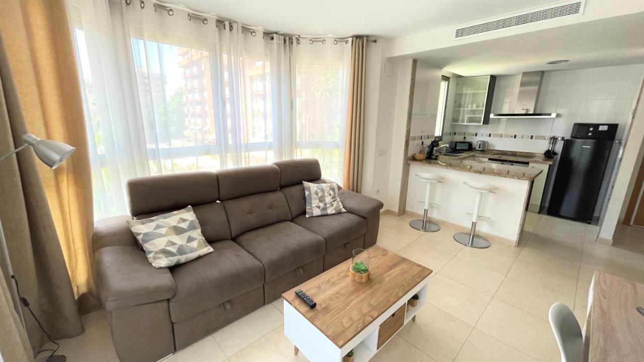 Beach Valencia Luxury A40-35 Apartment With Terrace And Sea Views Экстерьер фото