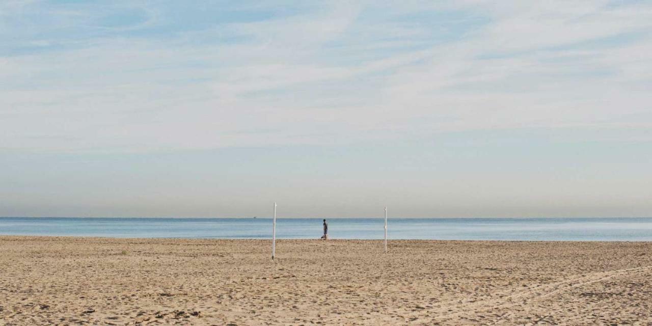 Beach Valencia Luxury A40-35 Apartment With Terrace And Sea Views Экстерьер фото